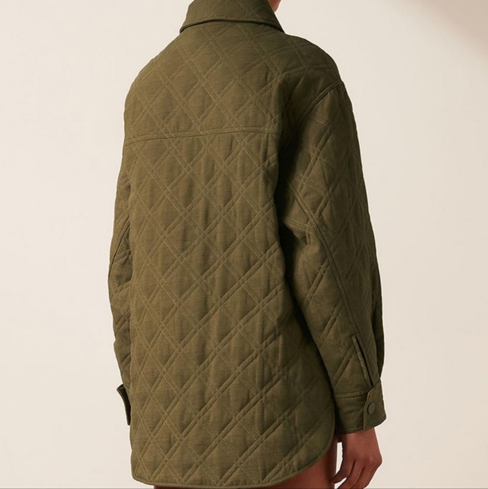 Shona Joy - Alessia Oversized Quilted jacket - 16 - Picture 3 of 5